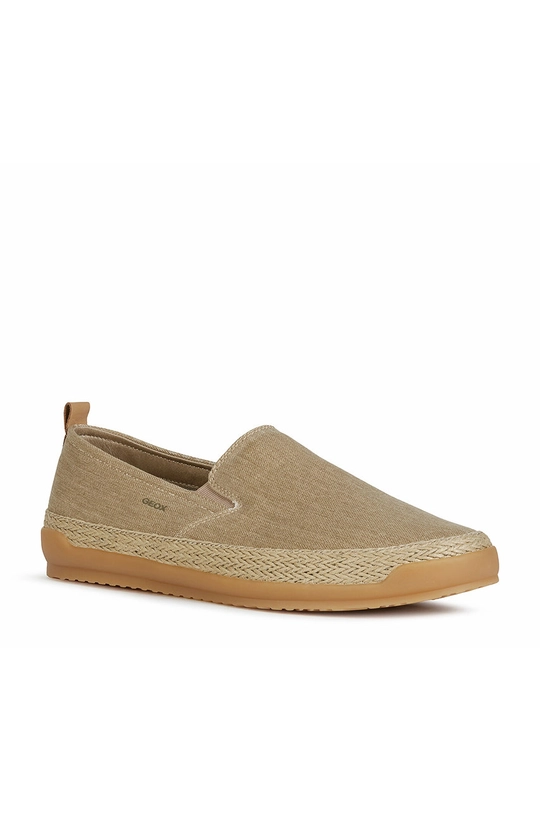 Geox - Espadryle MONDELLO beżowy