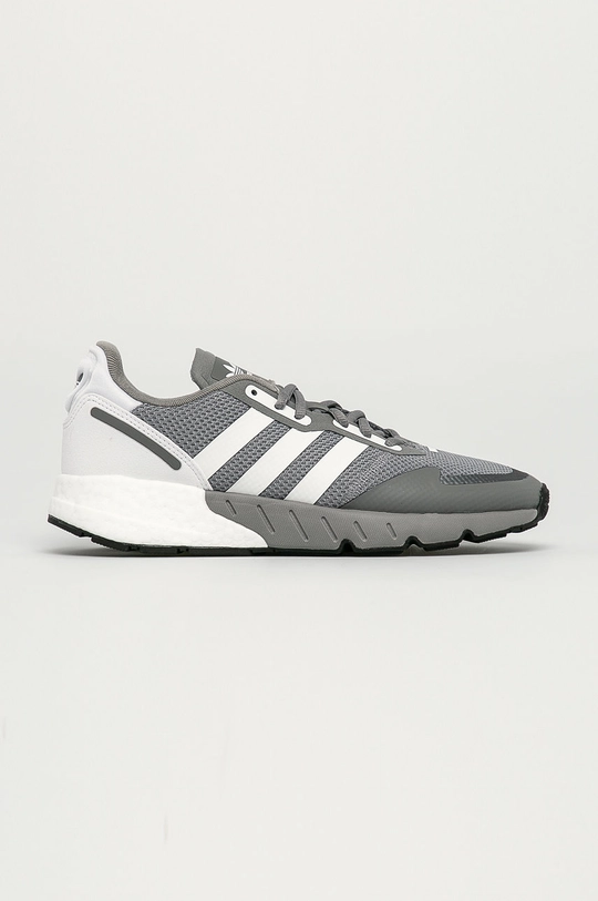 szary adidas Originals - Buty ZX 1K Boost H68718 Męski