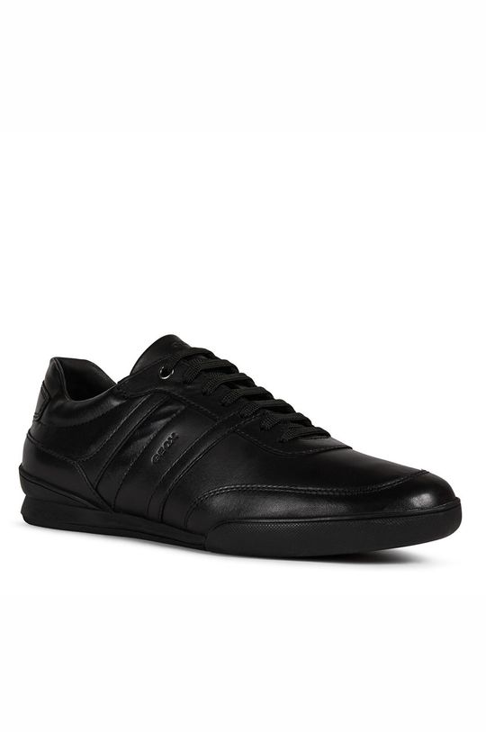 Geox - Кожени обувки черен