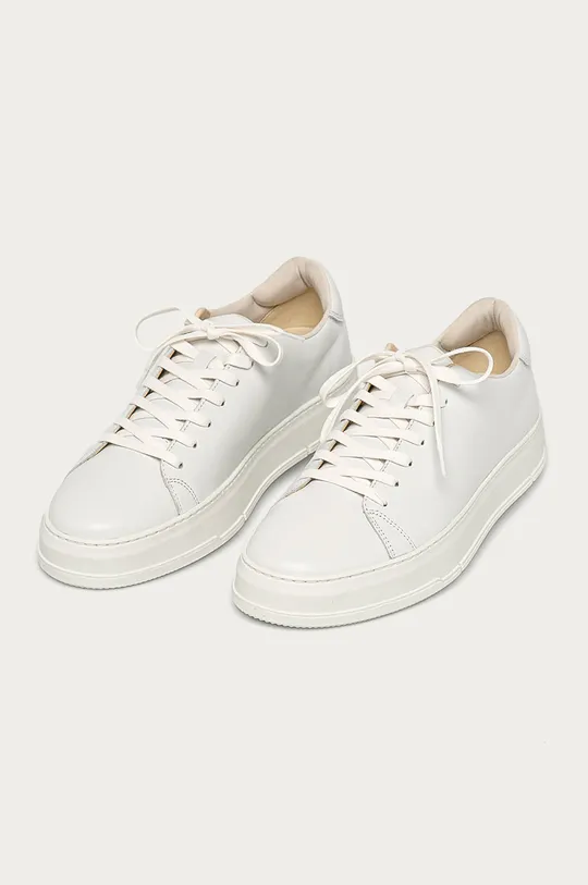 Vagabond Shoemakers Shoemakers - Δερμάτινα παπούτσια John λευκό