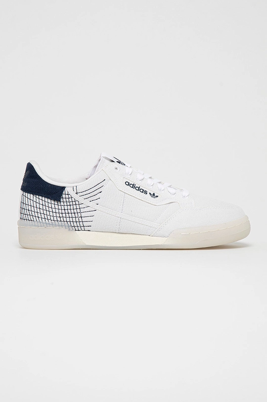 biały adidas Originals Buty adidas Continental G58199 Męski