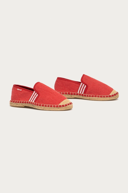 Big Star Espadryle czerwony