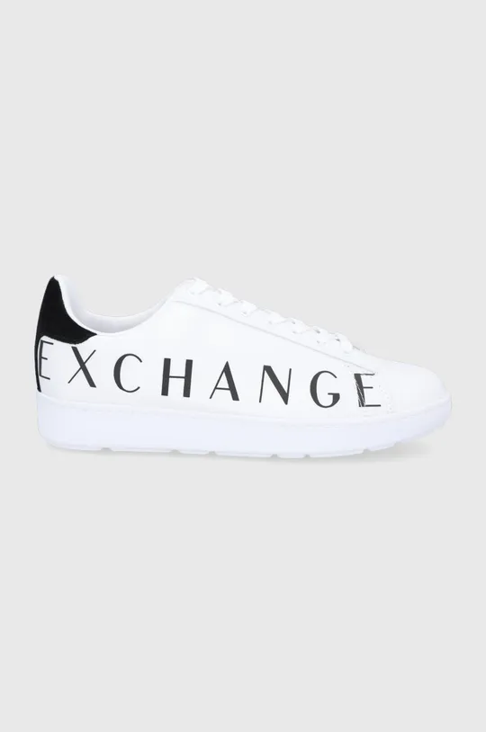 biały Armani Exchange Buty XUX084.XV289 Męski