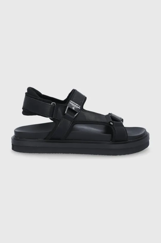 čierna Sandále Calvin Klein Jeans Pánsky