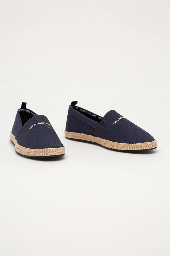 Calvin Klein Jeans Espadryle YM0YM00010CHW granatowy