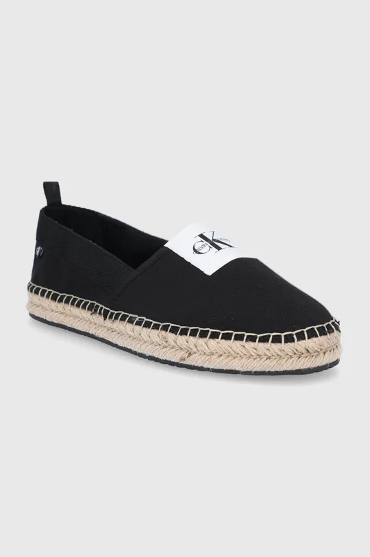 Espadrilky Calvin Klein Jeans čierna