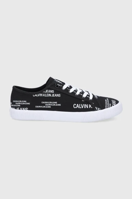 czarny Calvin Klein Jeans Tenisówki YM0YM00077BDS Męski