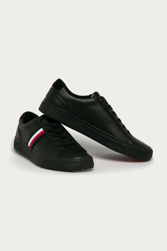 Tommy Hilfiger - Buty skórzane FM0FM03397 czarny