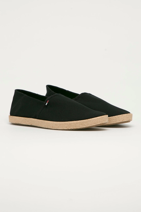 Tommy Jeans - Espadryle EM0EM00677 czarny