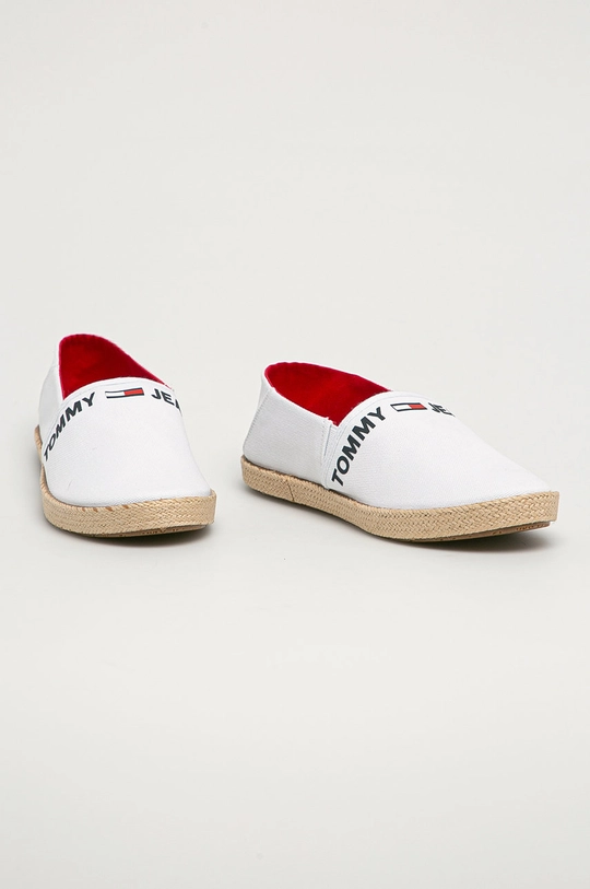 Espadrile Tommy Jeans bijela