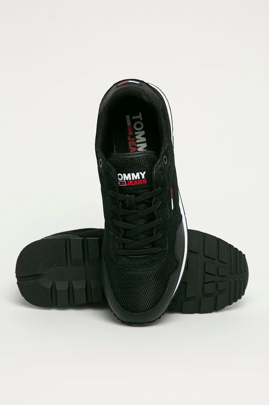 czarny Tommy Jeans - Buty EM0EM00668