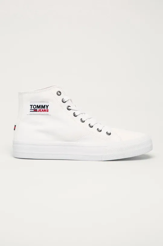 biały Tommy Jeans - Trampki EM0EM00662 Męski
