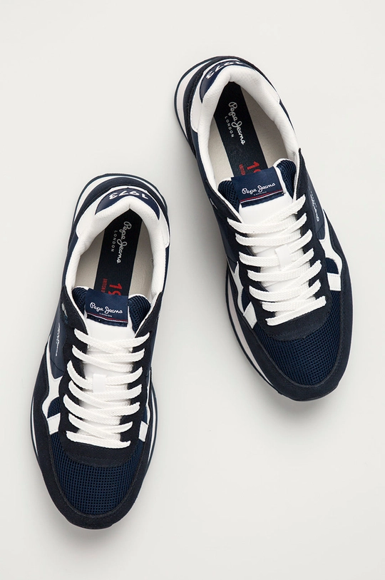 granatowy Pepe Jeans - Buty Britt Man Basic