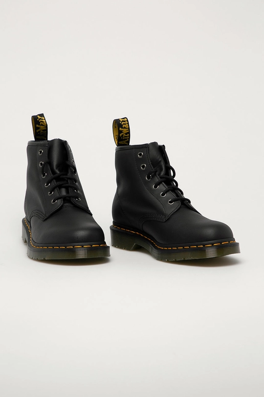 Dr. Martens leather hiking boots 101 black