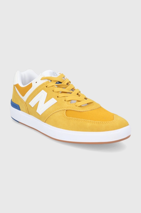 Topánky New Balance AM574YWB žltá