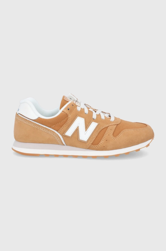 žltá Kožená obuv New Balance ML373SM2 Pánsky