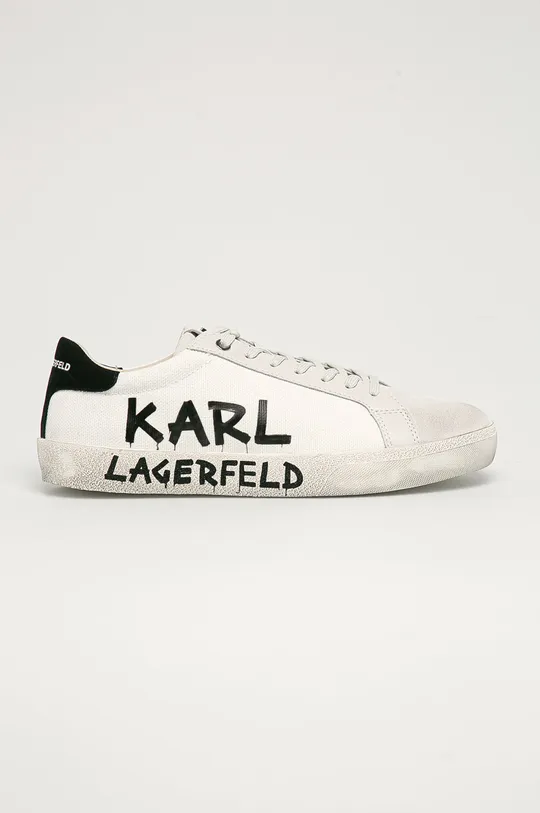 biały Karl Lagerfeld - Buty KL51318.9T1 Męski