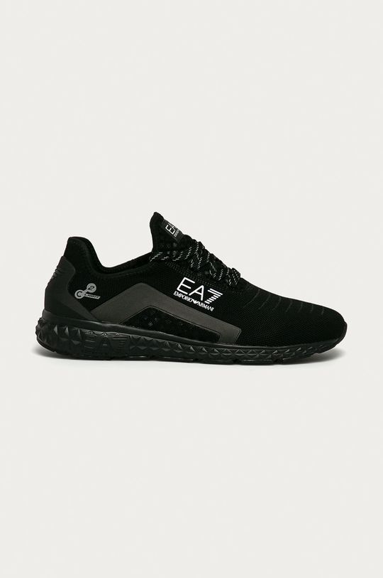 čierna EA7 Emporio Armani - Topánky Pánsky