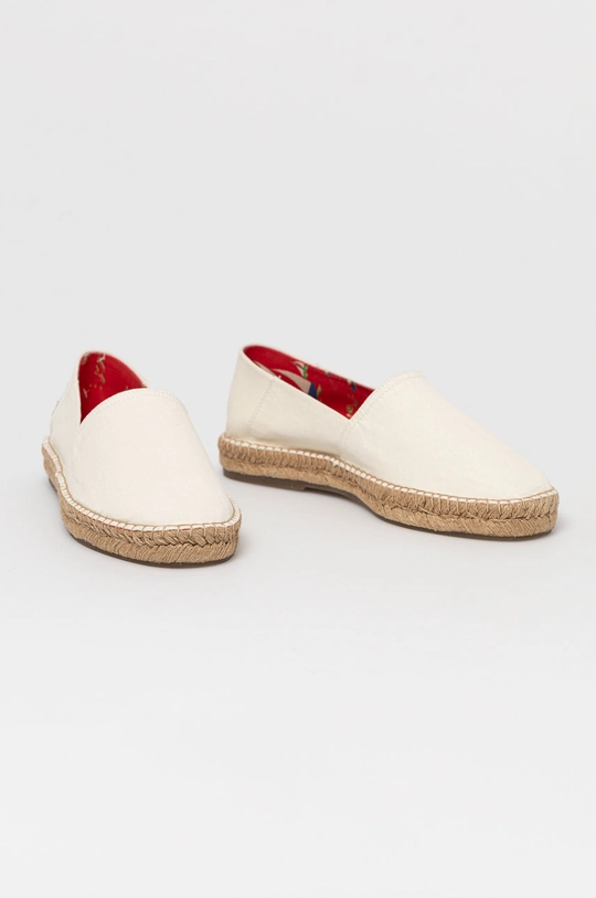 Espadrilky Polo Ralph Lauren biela