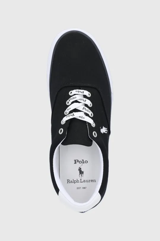 μαύρο Πάνινα παπούτσια Polo Ralph Lauren