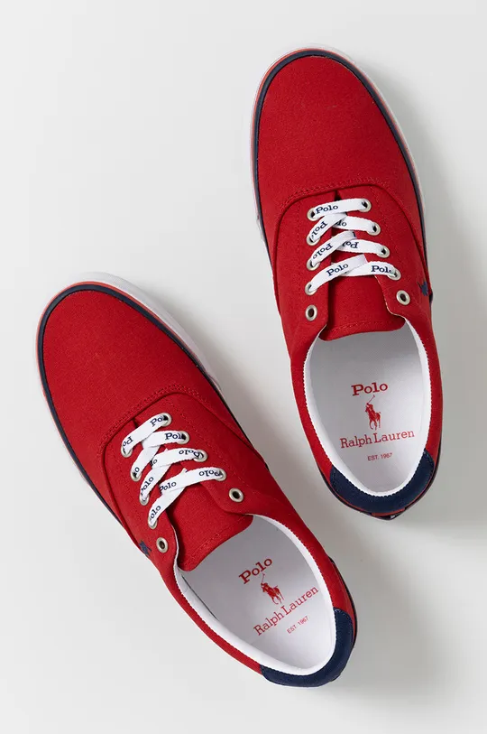 piros Polo Ralph Lauren sportcipő