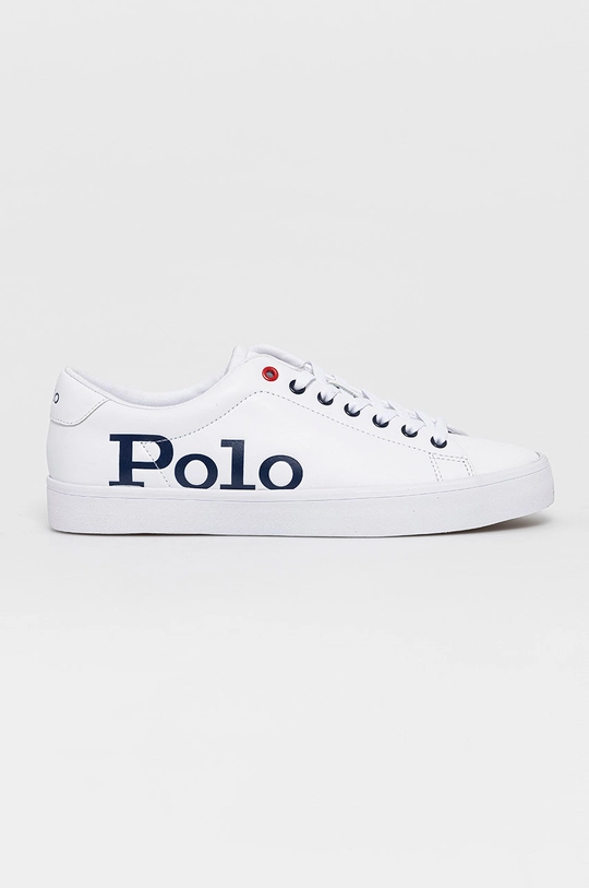 biały Polo Ralph Lauren Buty skórzane 816829758001 Męski