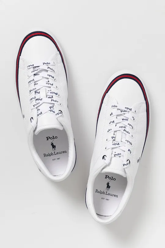 fehér Polo Ralph Lauren bőr cipő