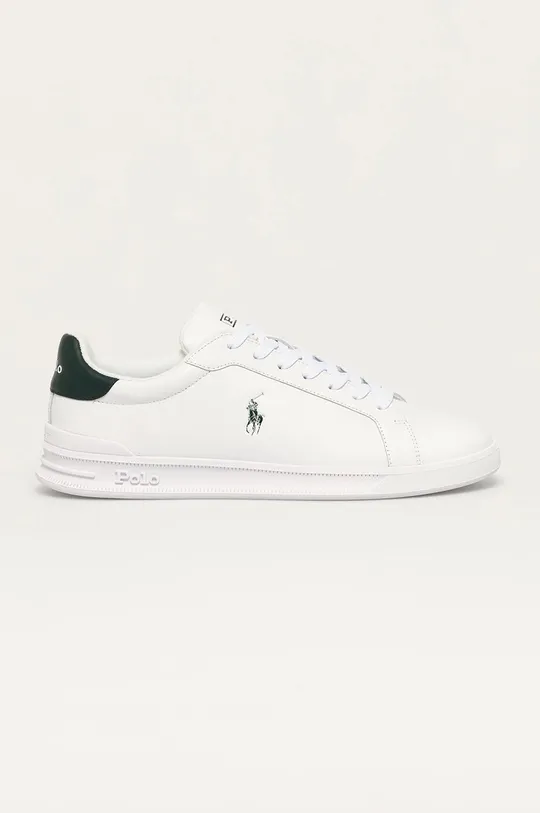 белый Кожаные ботинки Polo Ralph Lauren Hrt Ct II Unisex