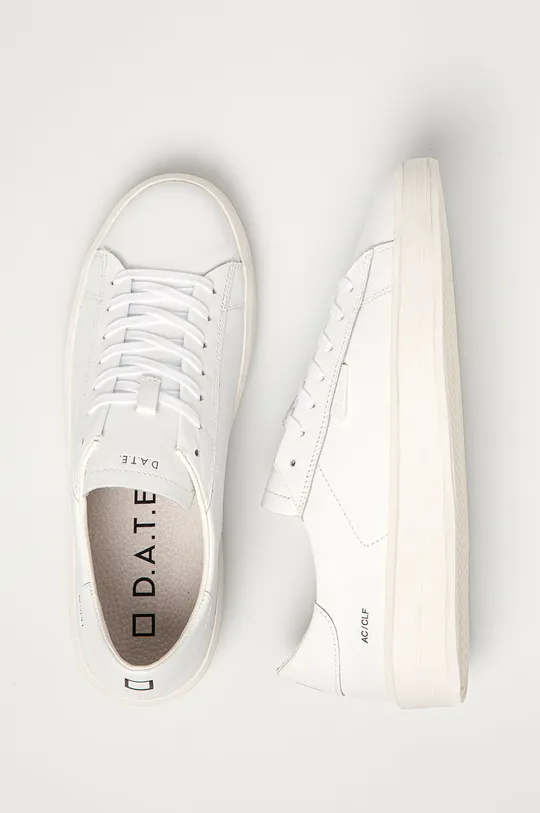 λευκό D.A.T.E. - Δερμάτινα παπούτσια Ace Calf