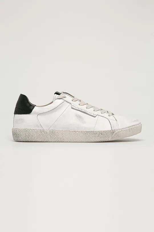 білий AllSaints - Шкіряні черевики Sheer Чоловічий