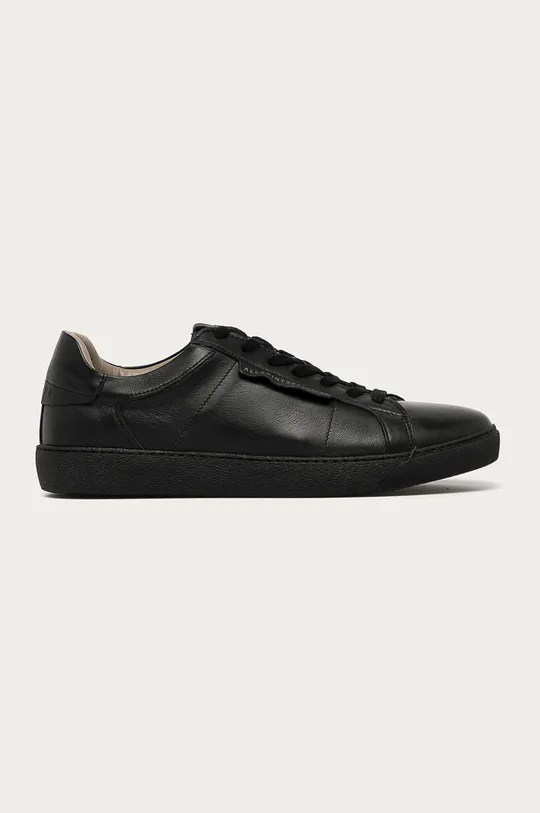 černá AllSaints - Kožené boty Sheer Pánský