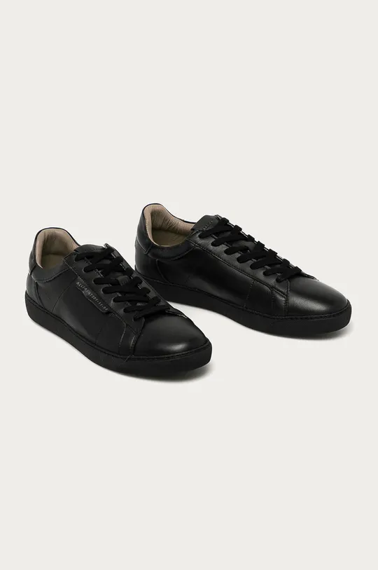AllSaints - Kožne cipele Sheer crna