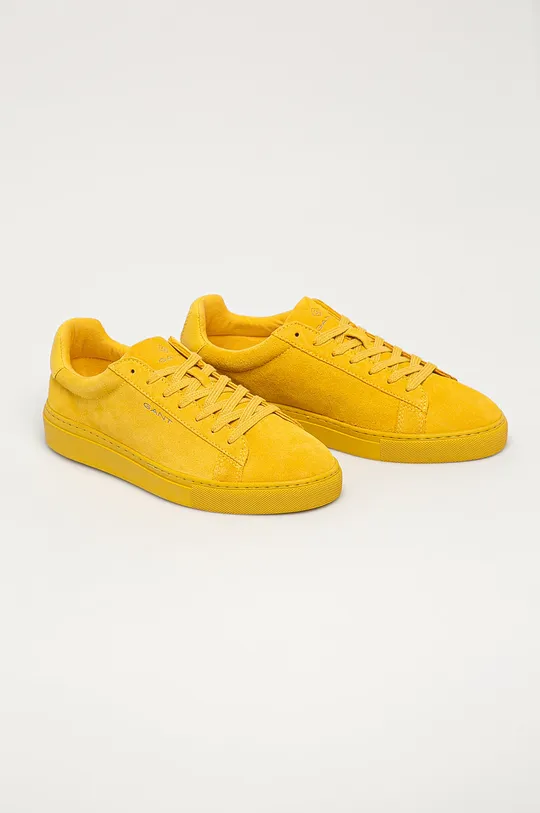 Gant - Шкіряні черевики Mc Julien жовтий