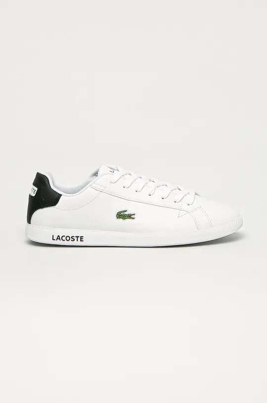 fehér Lacoste bőr cipő Férfi