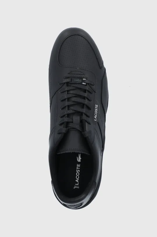 fekete Lacoste cipő