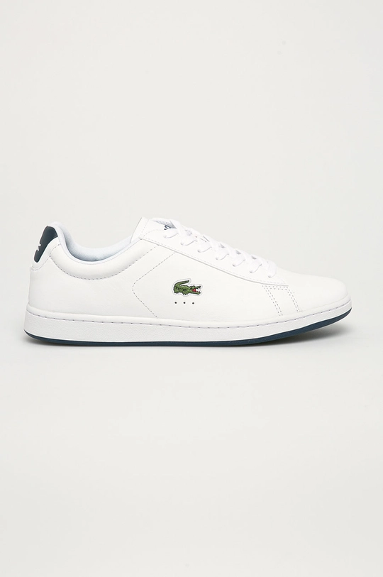 biały Lacoste - Buty skórzane Carnaby 741SMA0003.042 Męski