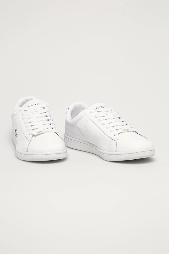 Lacoste Buty skórzane 741SMA0006.21G biały