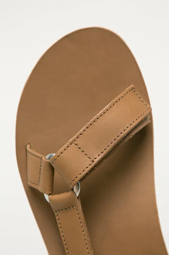 hnedá Kožené sandále Teva