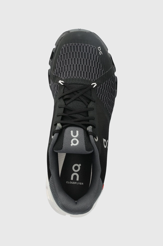 black On-running running shoes Cloudflyer