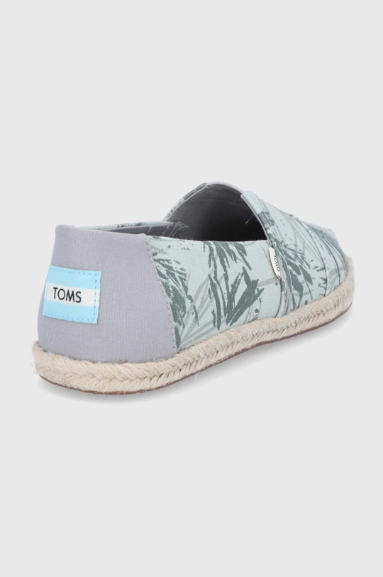 Еспадрилі Toms Mercury Botanical Palm  Халяви: Текстильний матеріал Внутрішня частина: Текстильний матеріал Підошва: Синтетичний матеріал