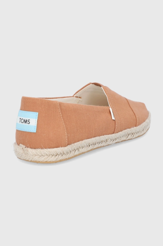 Toms Espadryle Alpargata Rope Cholewka: Materiał tekstylny, Wnętrze: Materiał tekstylny, Podeszwa: Materiał syntetyczny