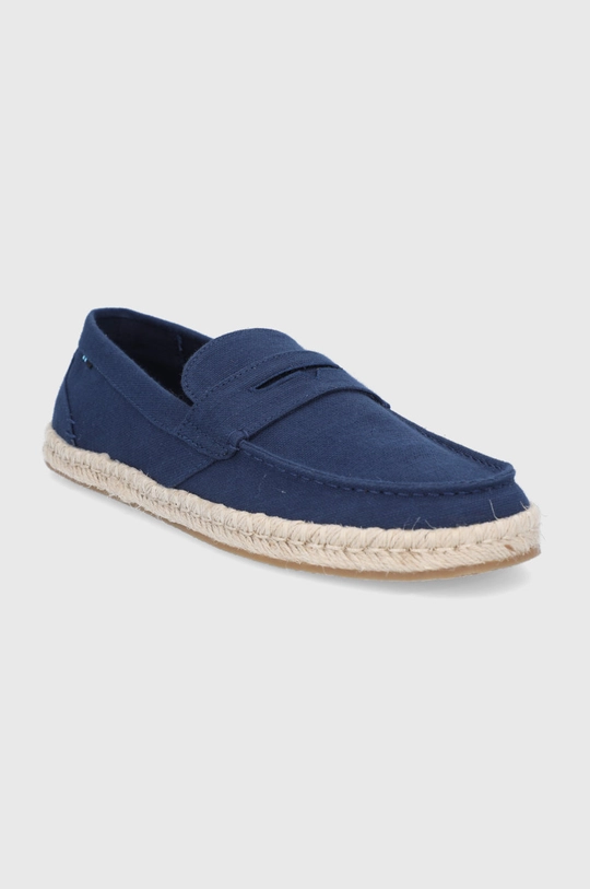 Mokasíny Toms Stanford Rope tmavomodrá