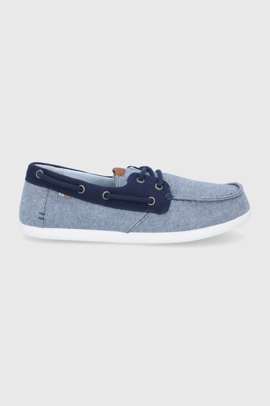 granatowy Toms Mokasyny Chambray Claremont Męski