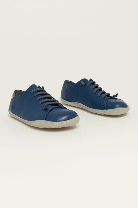 Шкіряні черевики Camper блакитний