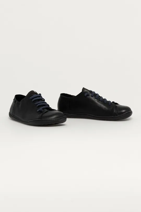 Δερμάτινα παπούτσια Camper μαύρο