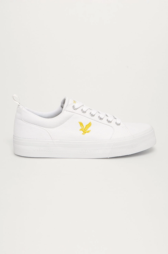 biały Lyle & Scott Tenisówki Męski