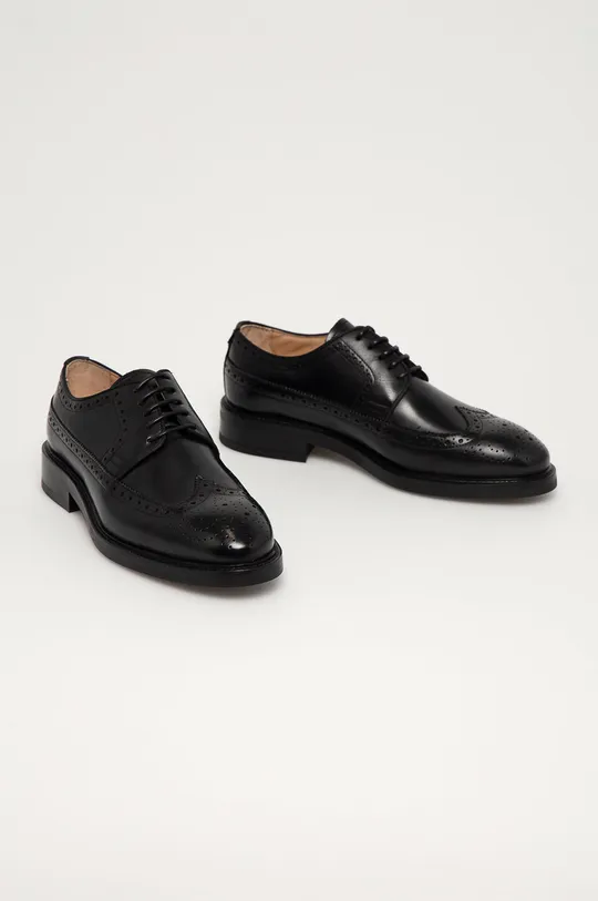 Кожаные туфли Gant чёрный