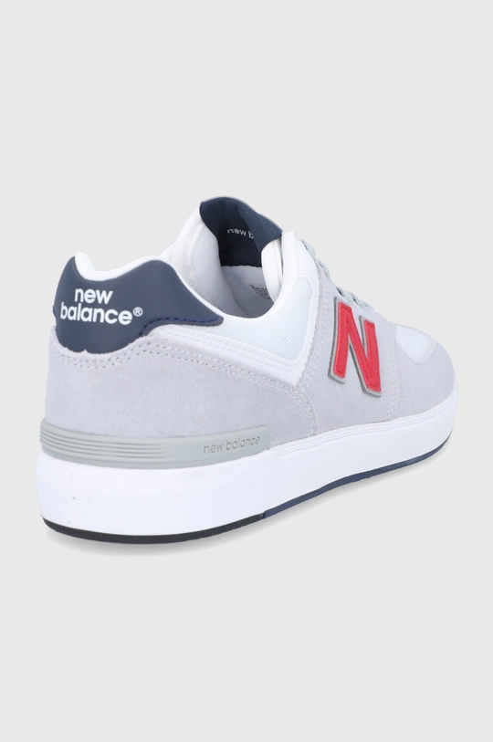 Topánky New Balance AM574AGS  Zvršok: Textil, Semišová koža Vnútro: Textil Podrážka: Syntetická látka