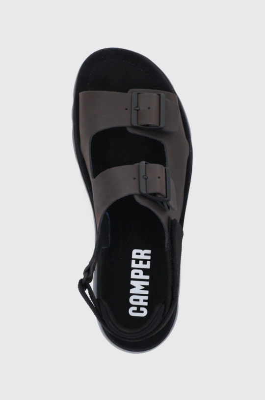 καφέ Δερμάτινα σανδάλια Camper ORUGA SANDAL