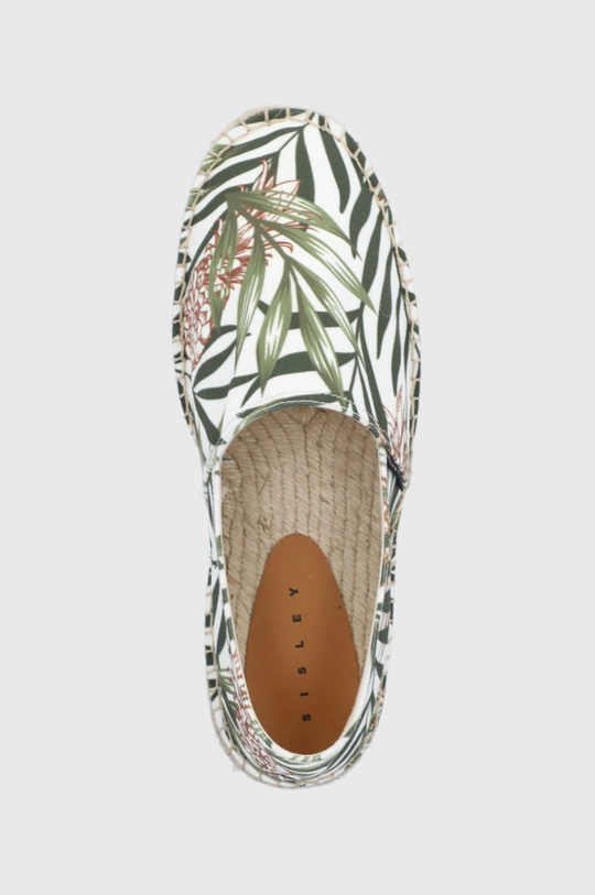 zelena Espadrile Sisley